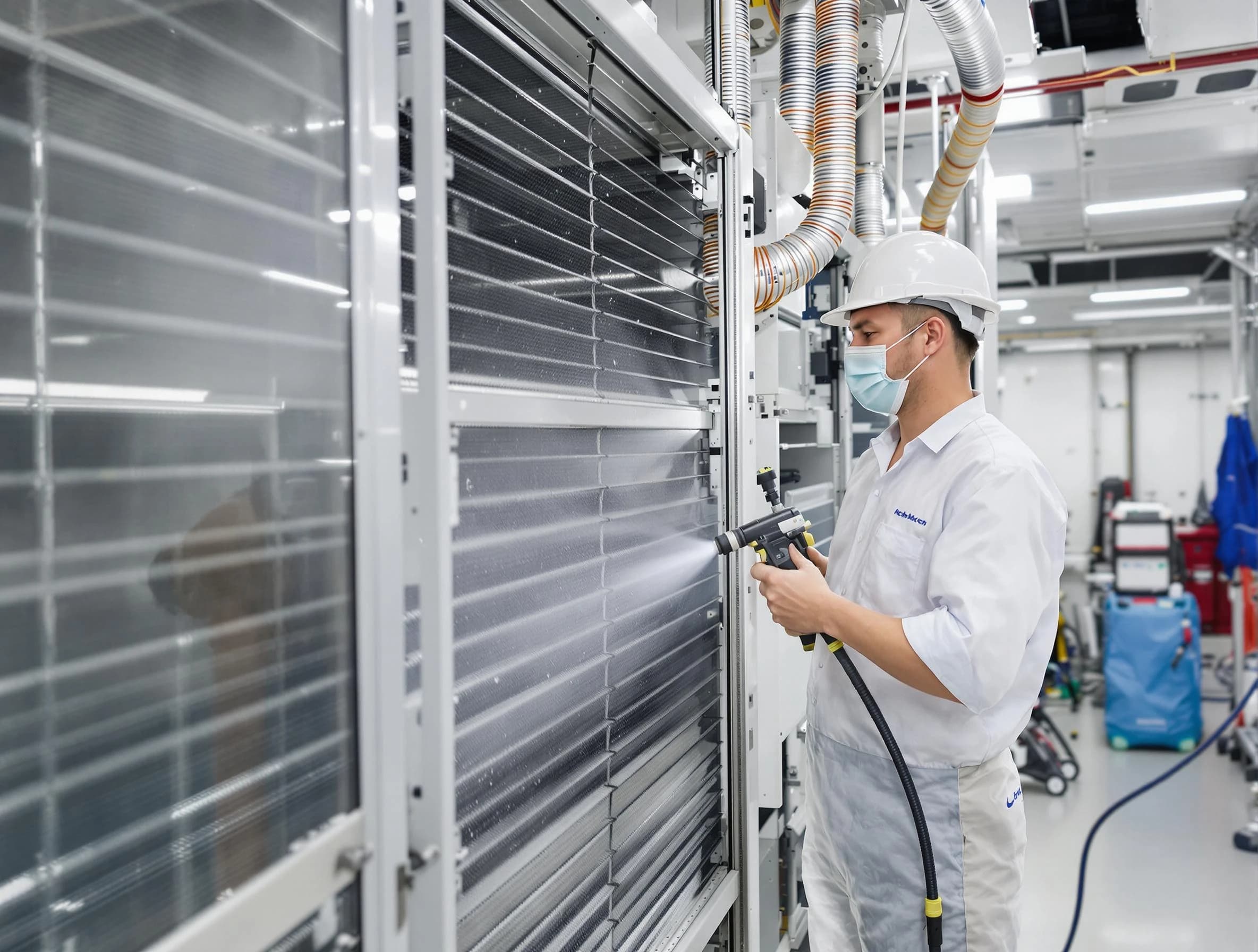 Professional AC coil cleaning by Greensburg Air Duct Cleaning in Greensburg