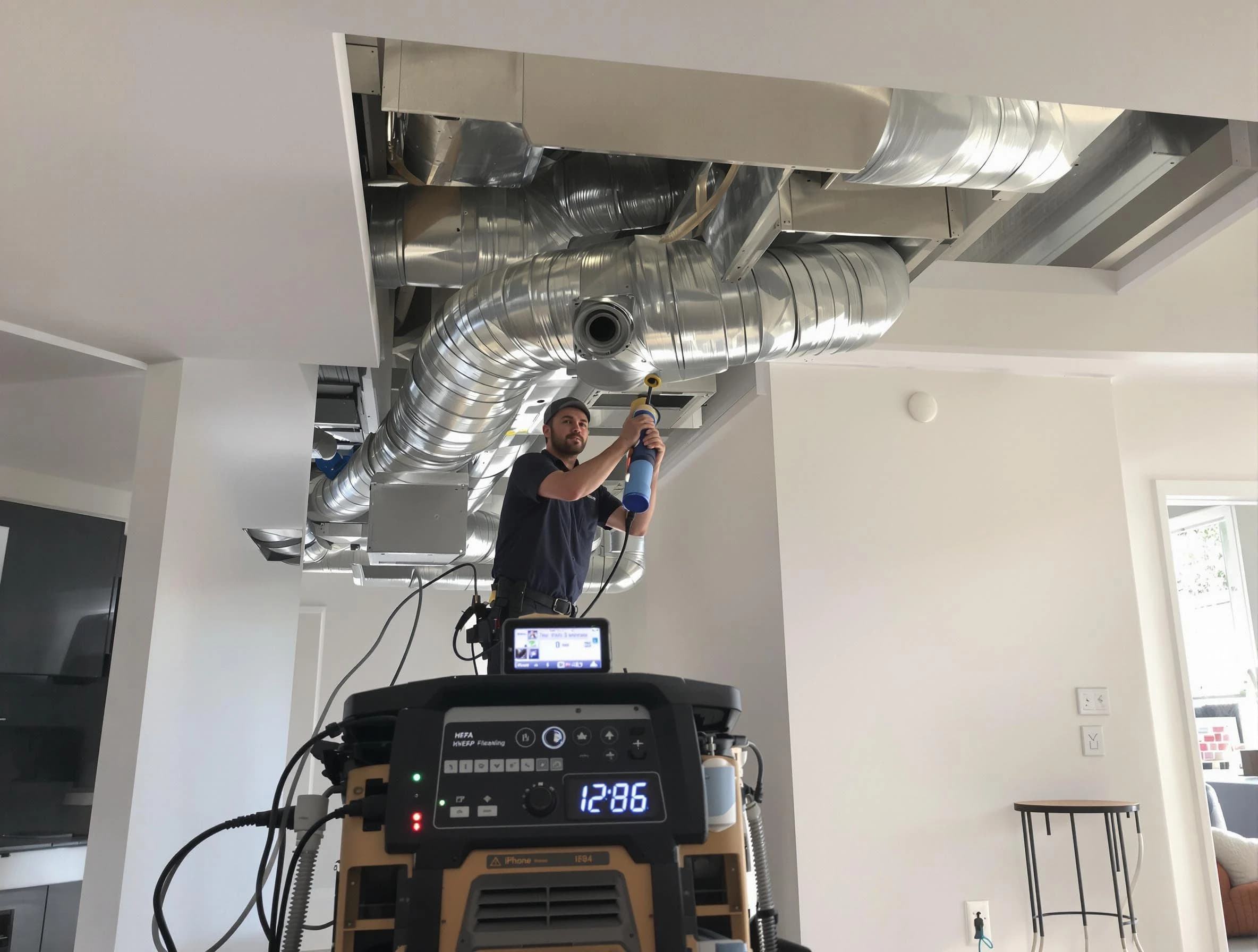 Advanced pure air duct cleaning by Greensburg Air Duct Cleaning in Greensburg