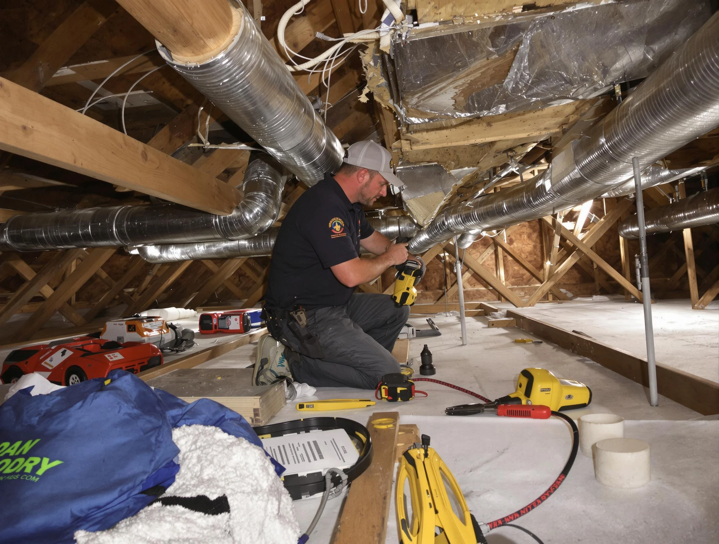 Professional air duct repair by Greensburg Air Duct Cleaning in Greensburg