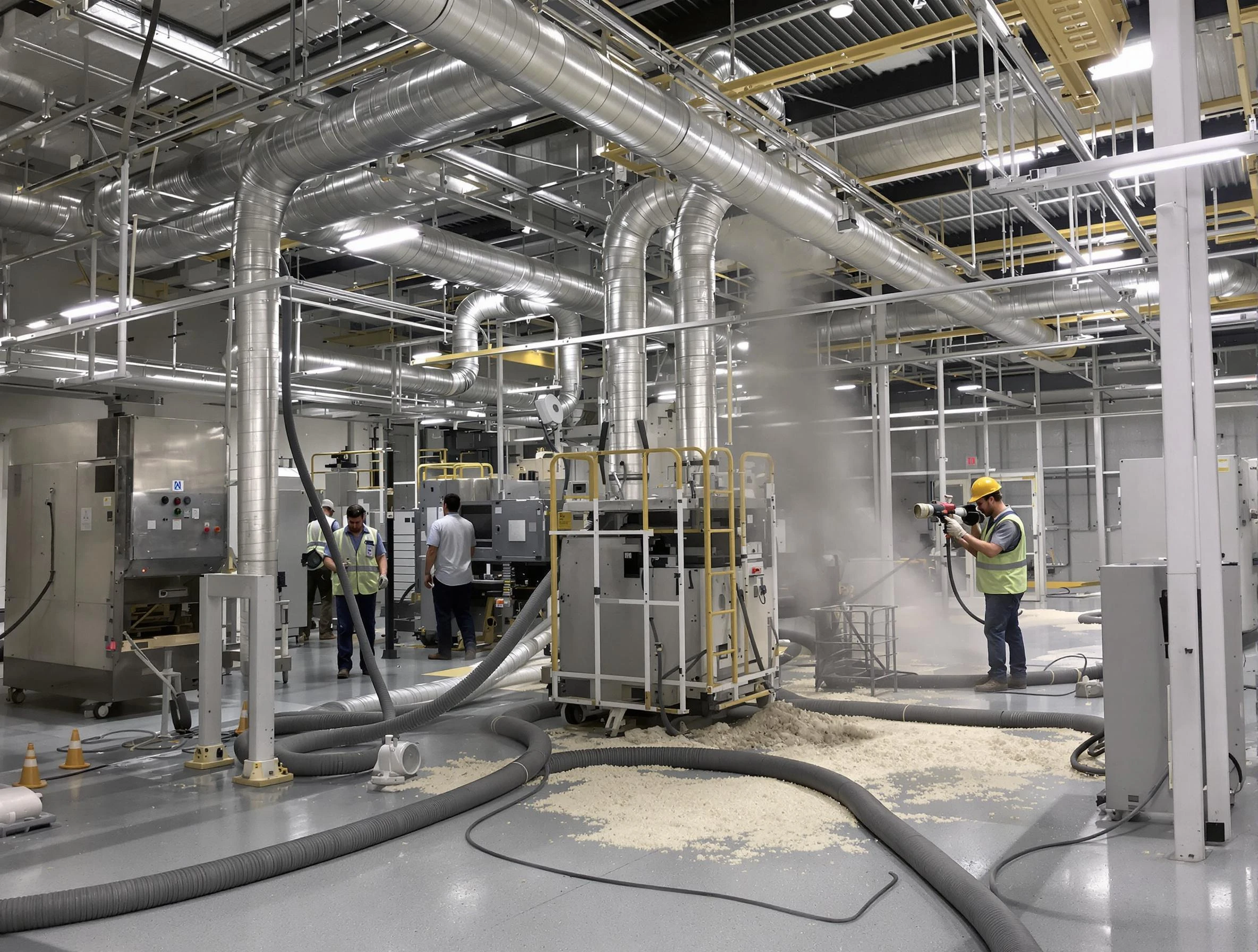 Heavy-duty industrial duct cleaning by Greensburg Air Duct Cleaning in Greensburg